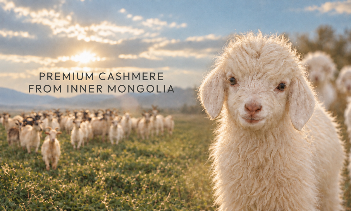Premium cashmere from Inner Mongolia